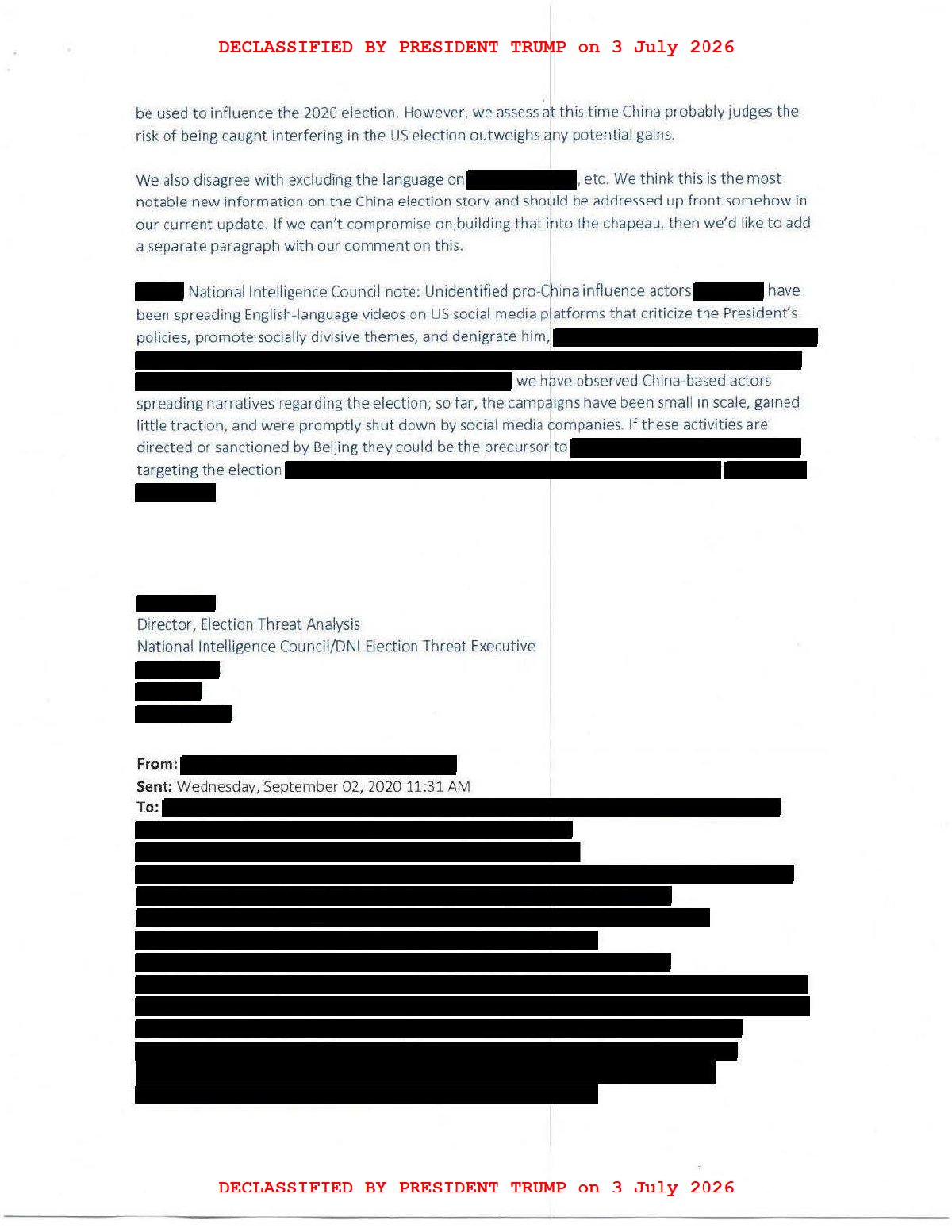 Scan of Email — RE: Please Coord by COB 9/1: 4-Country Election Security Graphic (3 September 2020), page 13