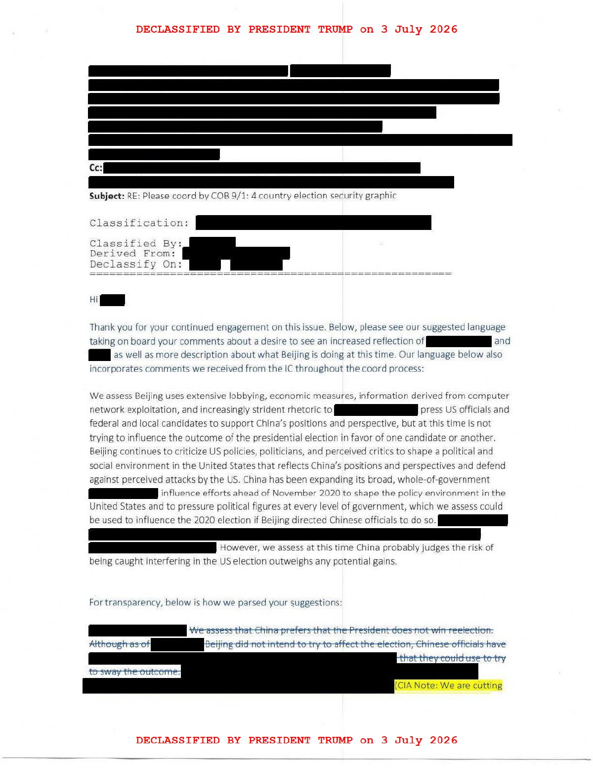 Scan of Email — RE: Please Coord by COB 9/1: 4-Country Election Security Graphic (3 September 2020), page 14