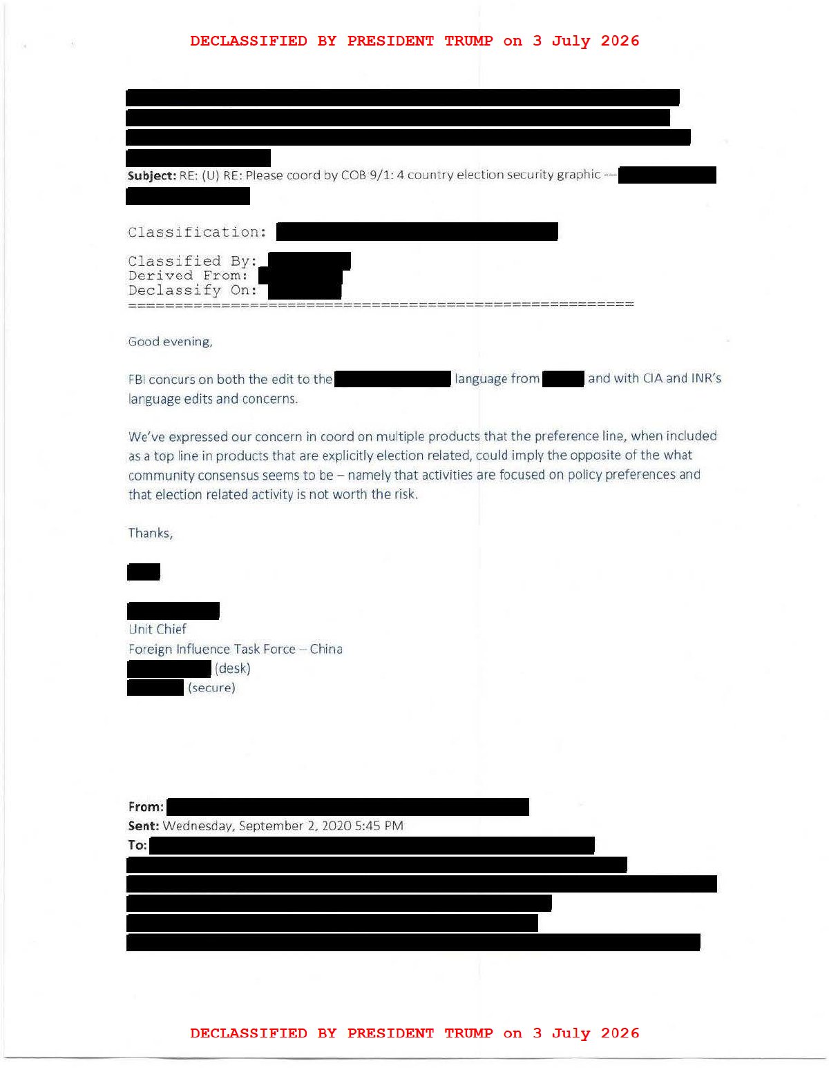 Scan of Email — RE: Please Coord by COB 9/1: 4-Country Election Security Graphic (3 September 2020), page 3