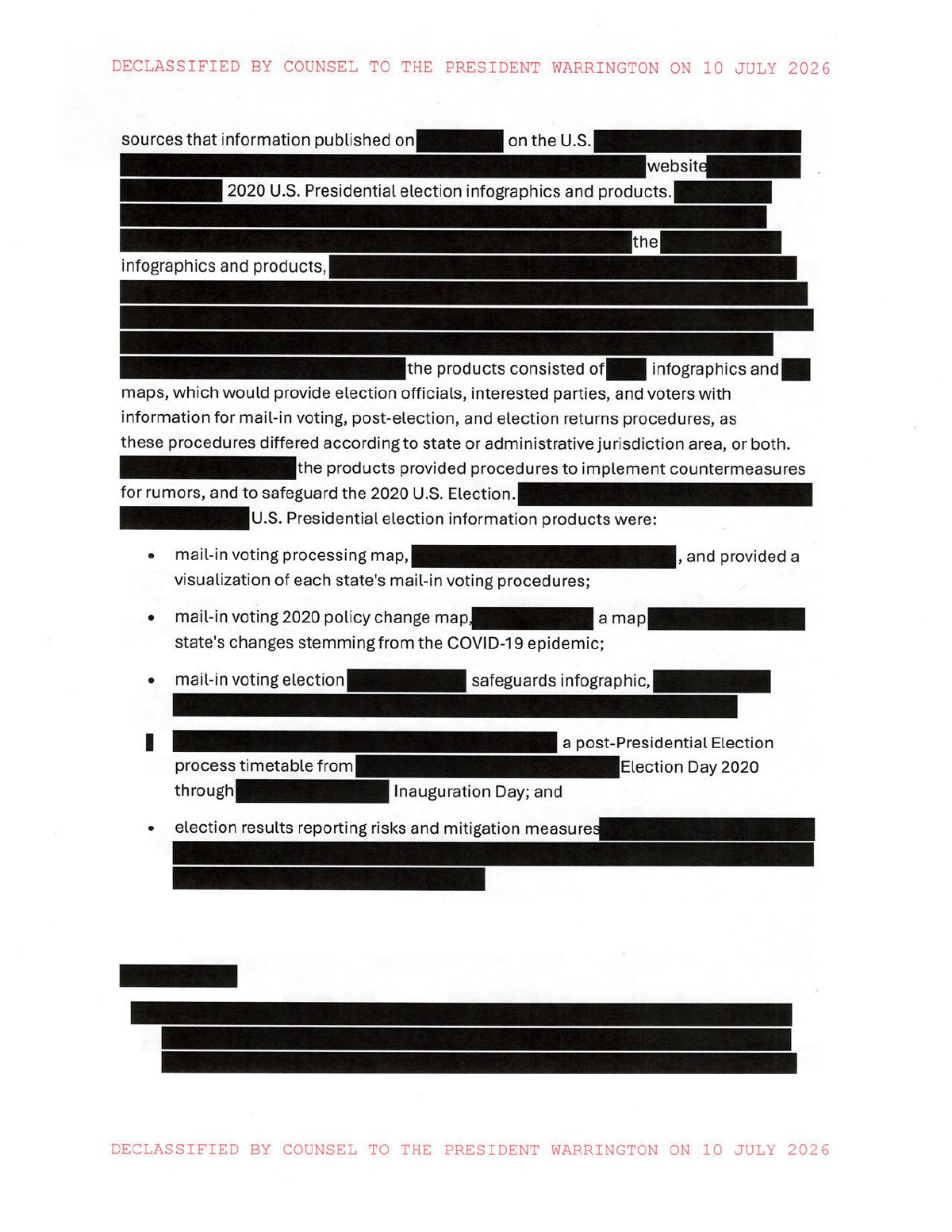 Scan of PRC U.S. Presidential Election-Related Intelligence in 2020 (from Public Government Website), page 2