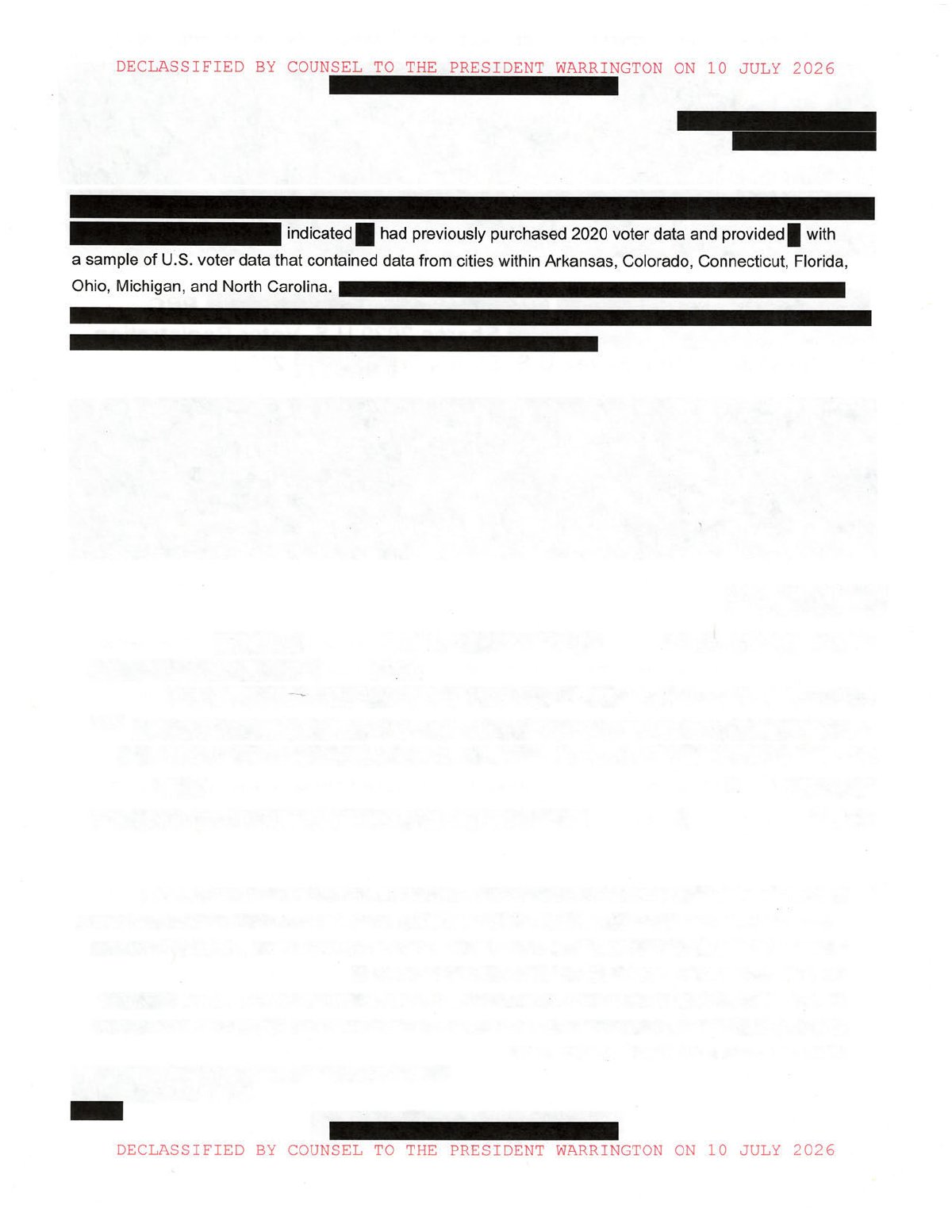 Scan of PRC Shares 2020 U.S. Voter Registration Data for Cities Within Seven States (2023), page 2
