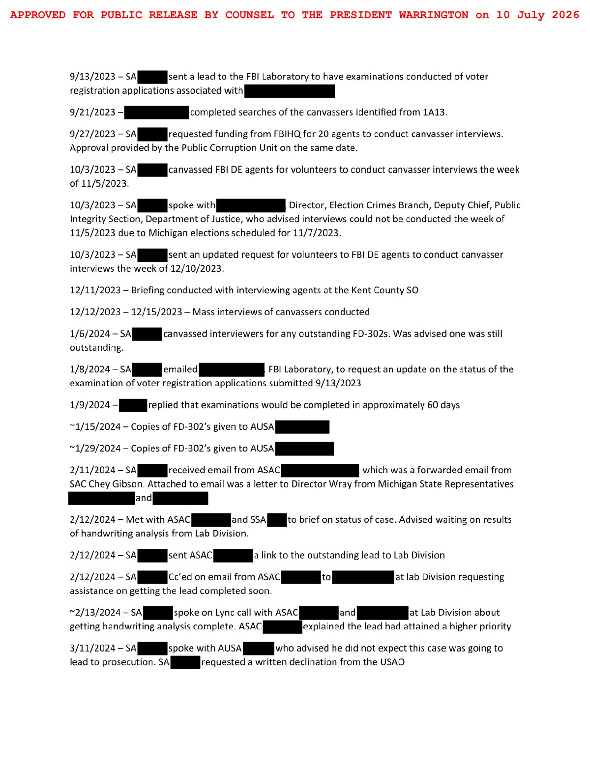 Scan of Four-Year Case Timeline, page 2