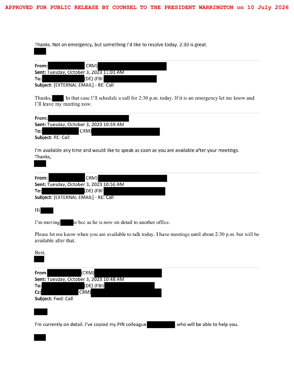 Scan of PIN 2023 Election-Timing Delay Email, page 2